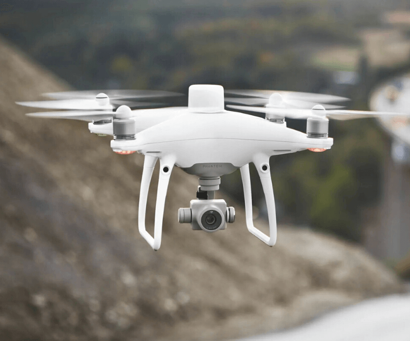 topografía con drones